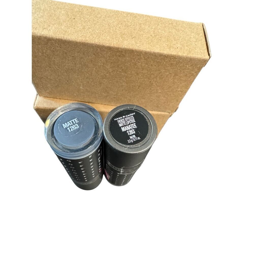 💸 5/$15 Hard Candy Matte Manatee Lipstick Steel Blue - Picture 5 of 5